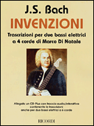 Invenzioni - Electric Bass Duet Guitar and Fretted sheet music cover